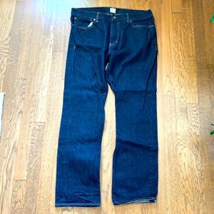 Never worn j crew denim dark blue wash